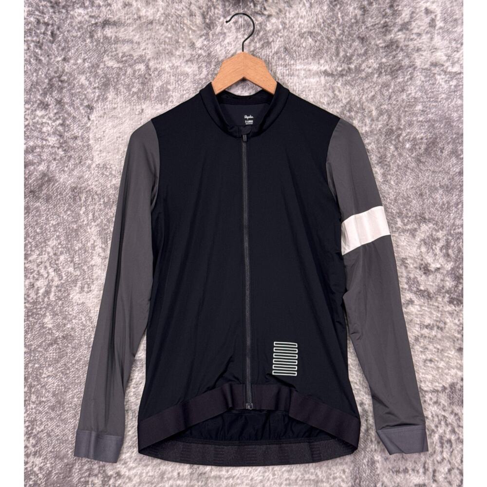 Rapha Pro Team Long Sleeve Jersey XL Mens Black & Gray